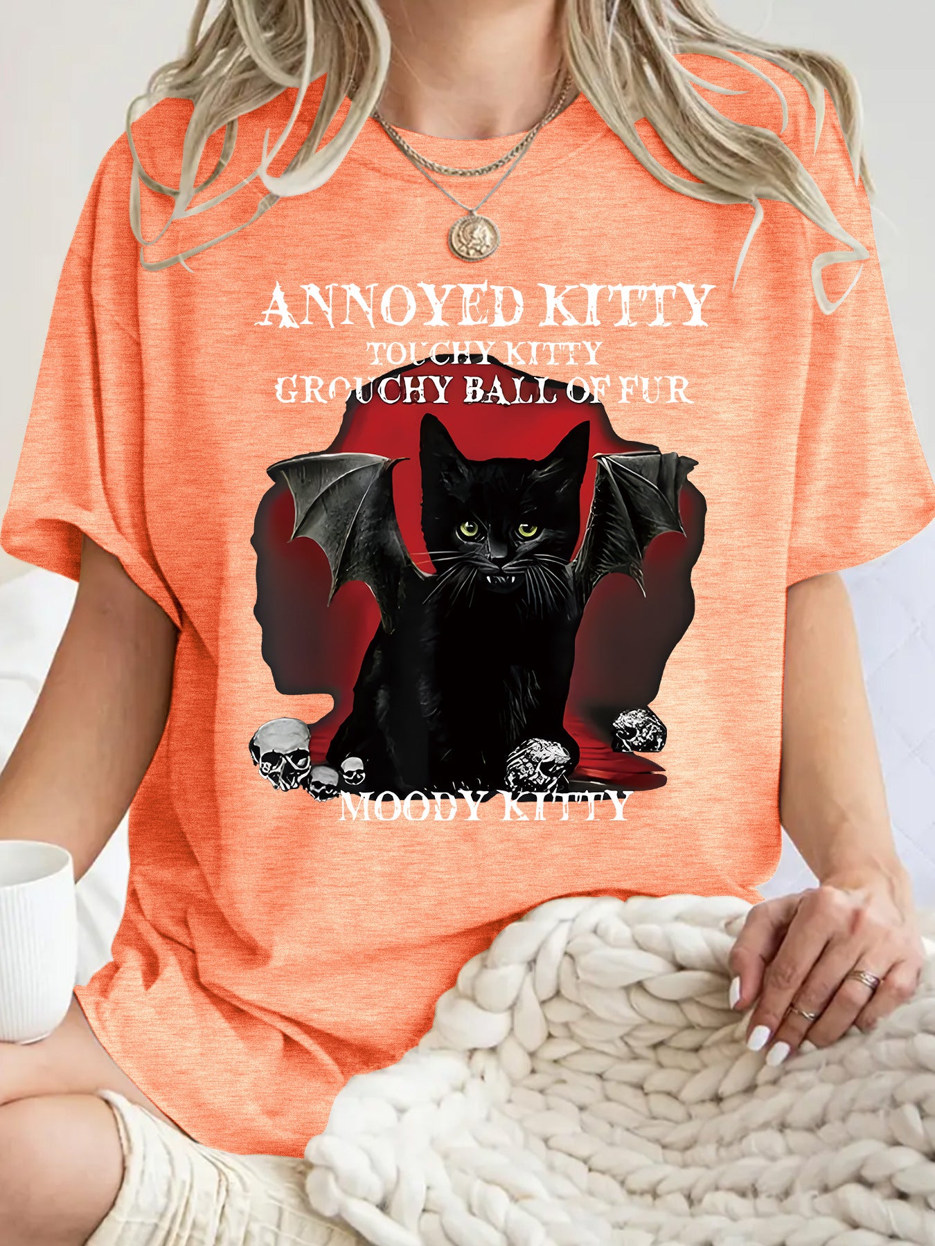 Devil Cat Short Sleeve