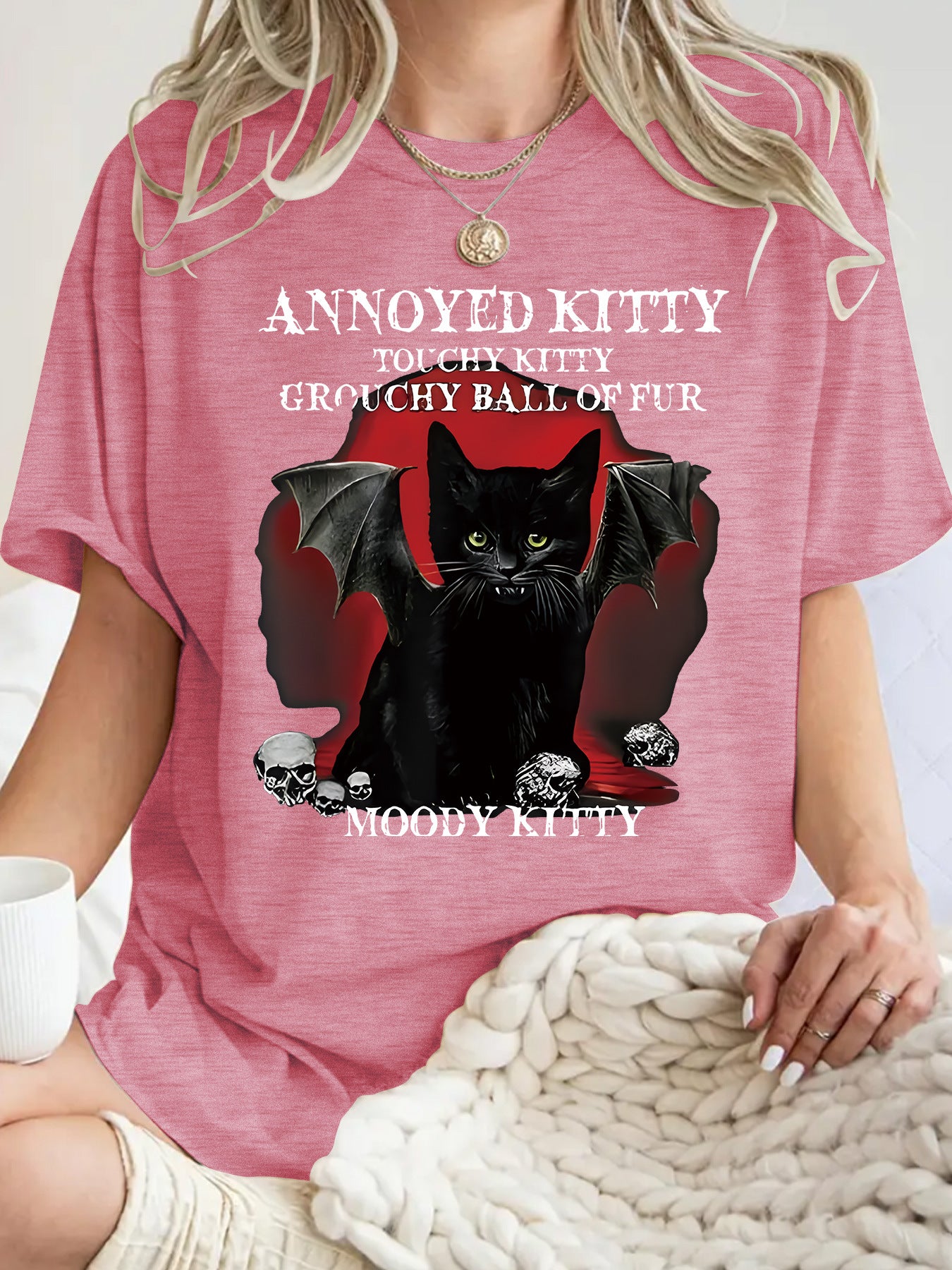 Devil Cat Short Sleeve