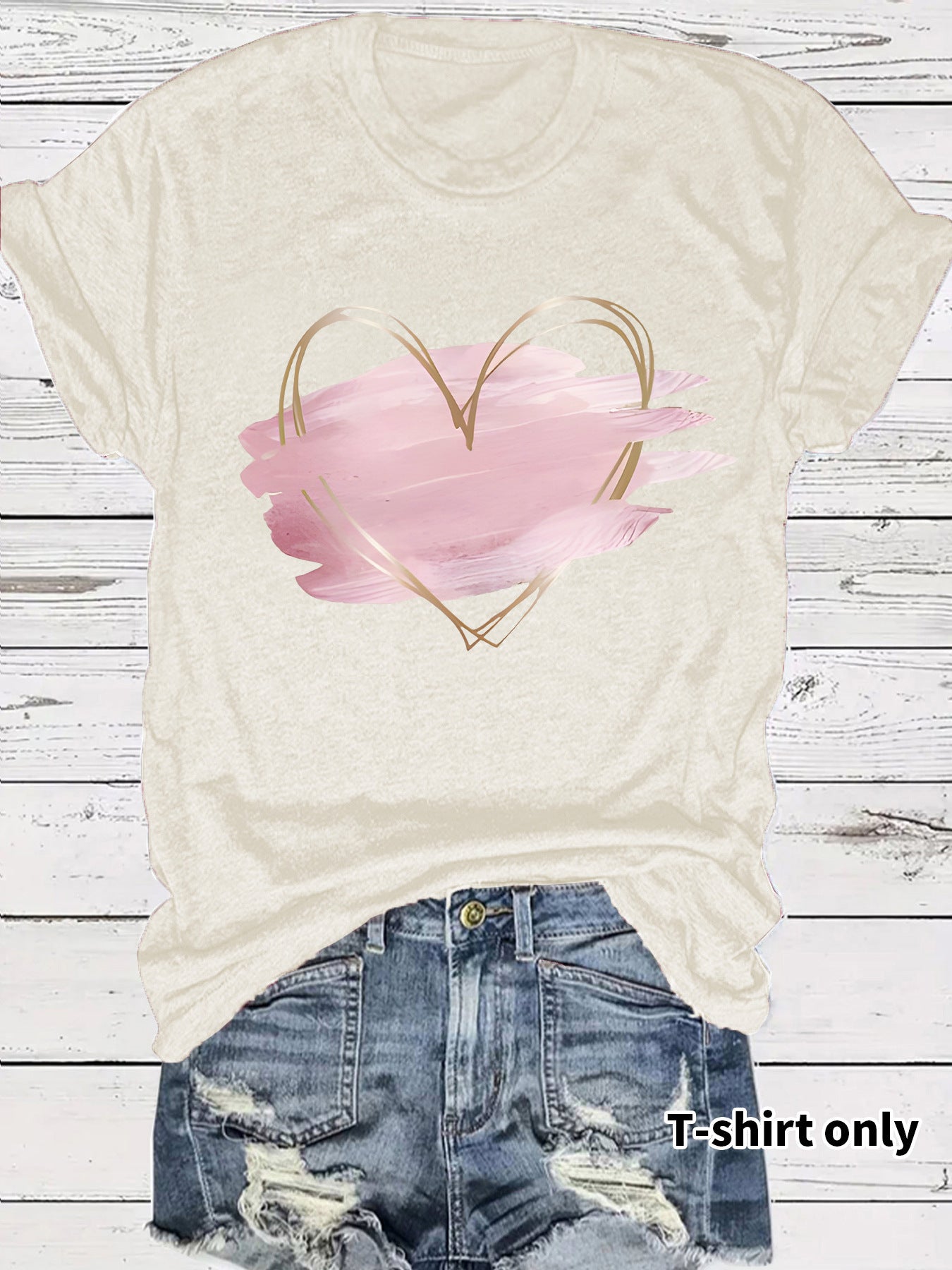 Watercolor Love Short Sleeve