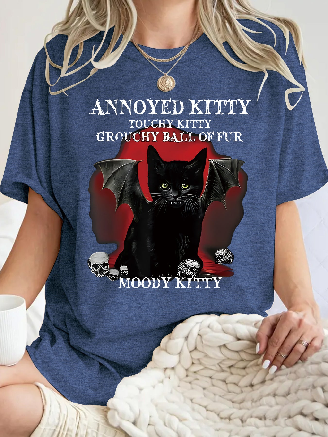 Devil Cat Short Sleeve