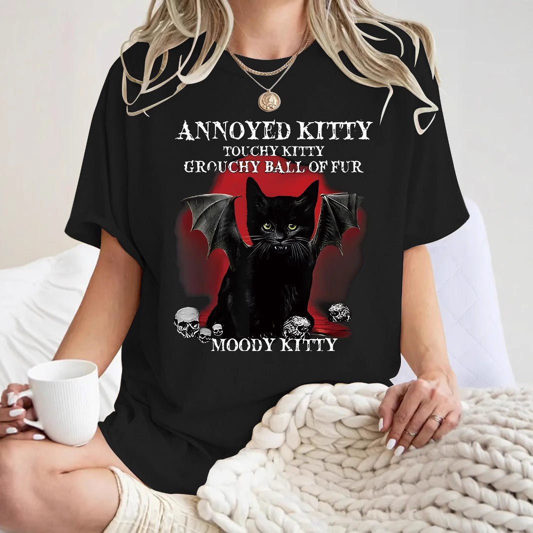 Devil Cat Short Sleeve