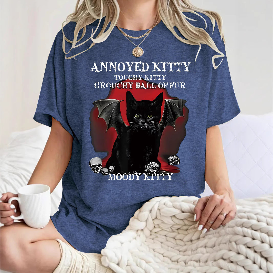 Devil Cat Short Sleeve