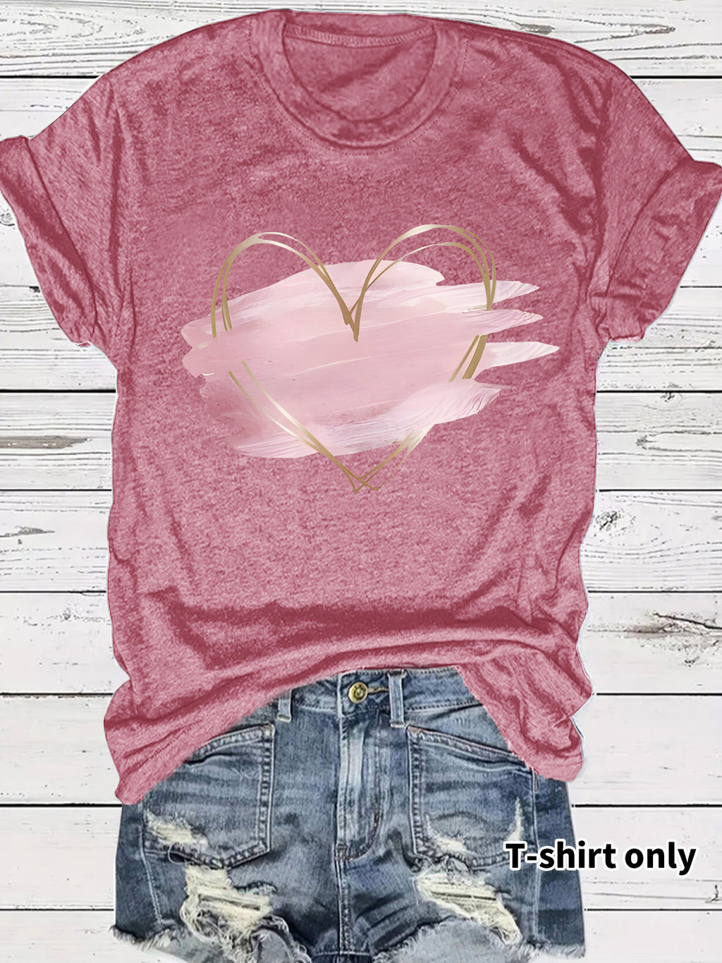 Watercolor Love Short Sleeve