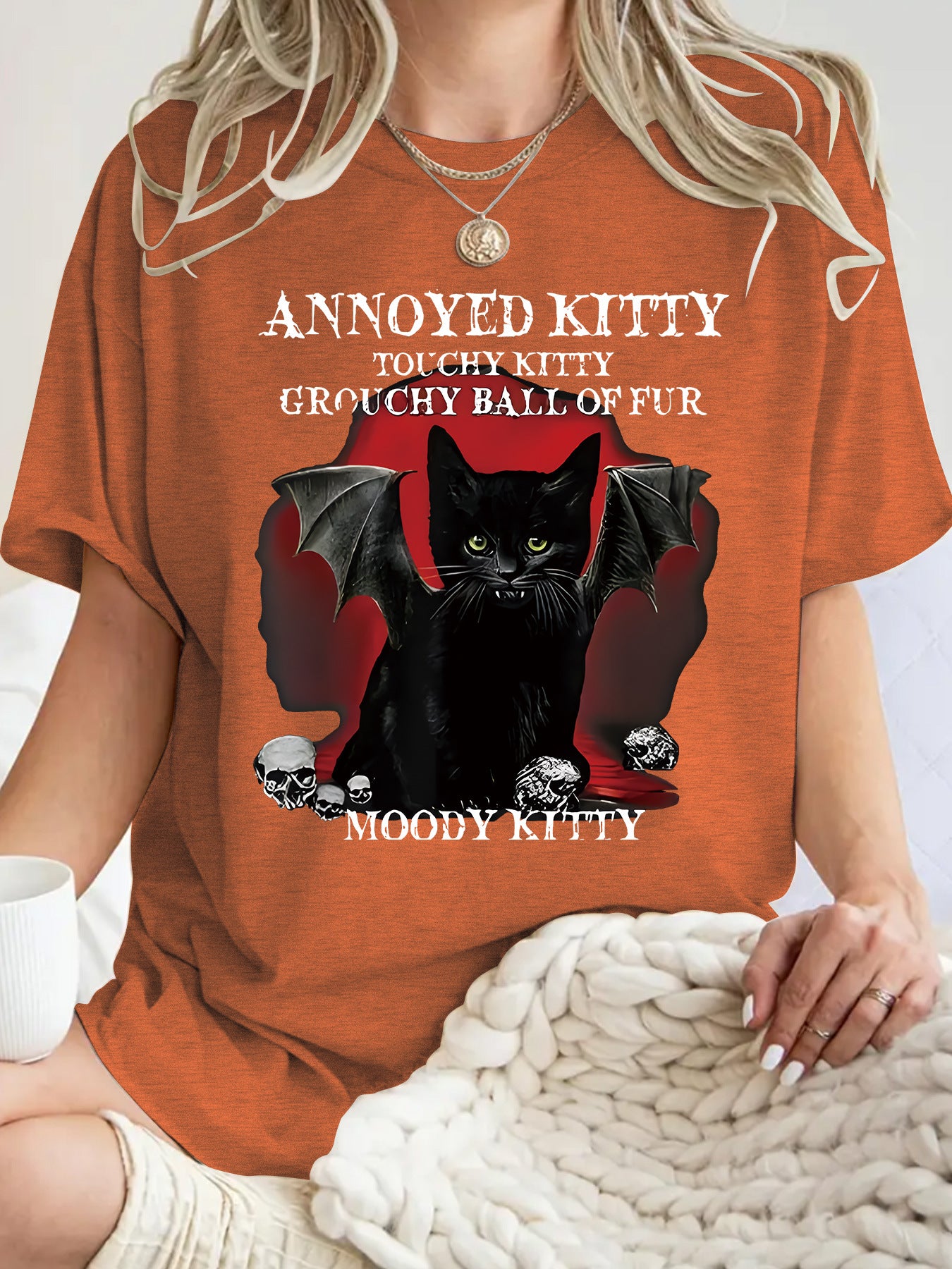 Devil Cat Short Sleeve